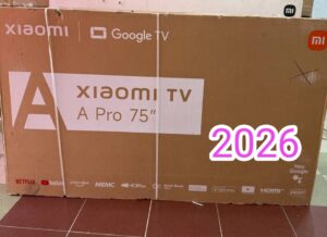 تلویزیون 75 اینچ کیولد شیائومی A PRO 2026