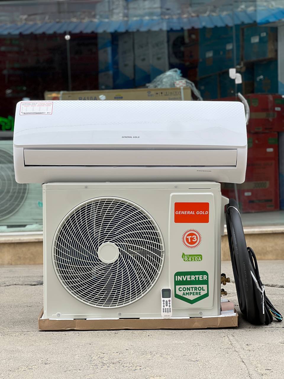 کولر گازی 24000 جنرال گلد اینورتر اسپارک T3 کولر گازی 24000 جنرال گلد اینورتر اسپارک T3
