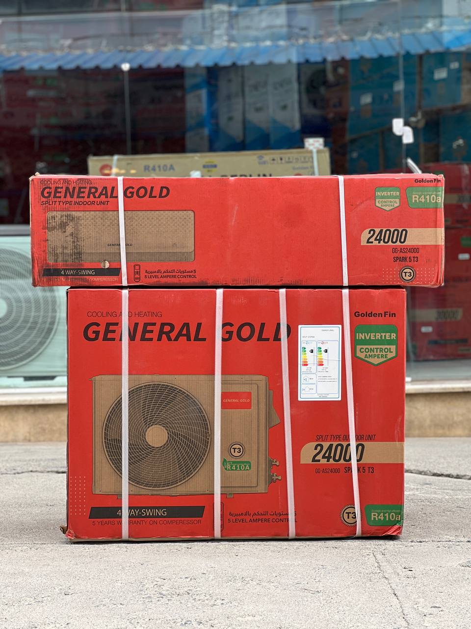 کولر گازی 24000 جنرال گلد اینورتر اسپارک T3 کولر گازی 24000 جنرال گلد اینورتر اسپارک T3
