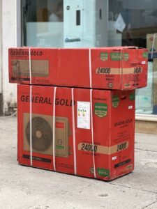 کولر گازی 24000 جنرال گلد اینورتر اسپارک T3