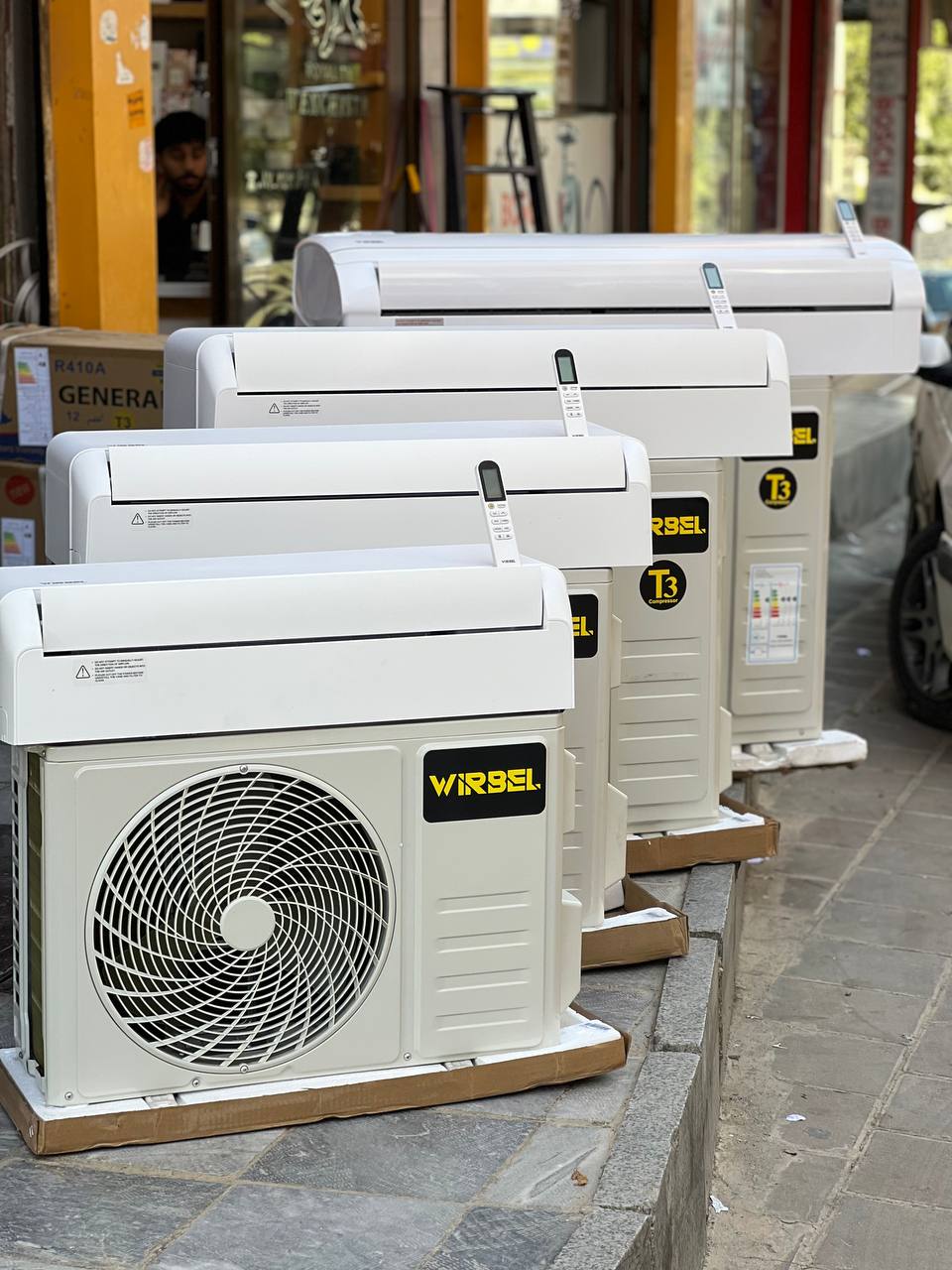 کولر گازی 18000 ویربل T3 آلمان 2025 سرد و گرم کولر گازی 18000 ویربل T3 آلمان 2025 سرد و گرم