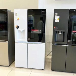 یخچال ساید ال جی X267 سیلور داخل استیل GR-X267