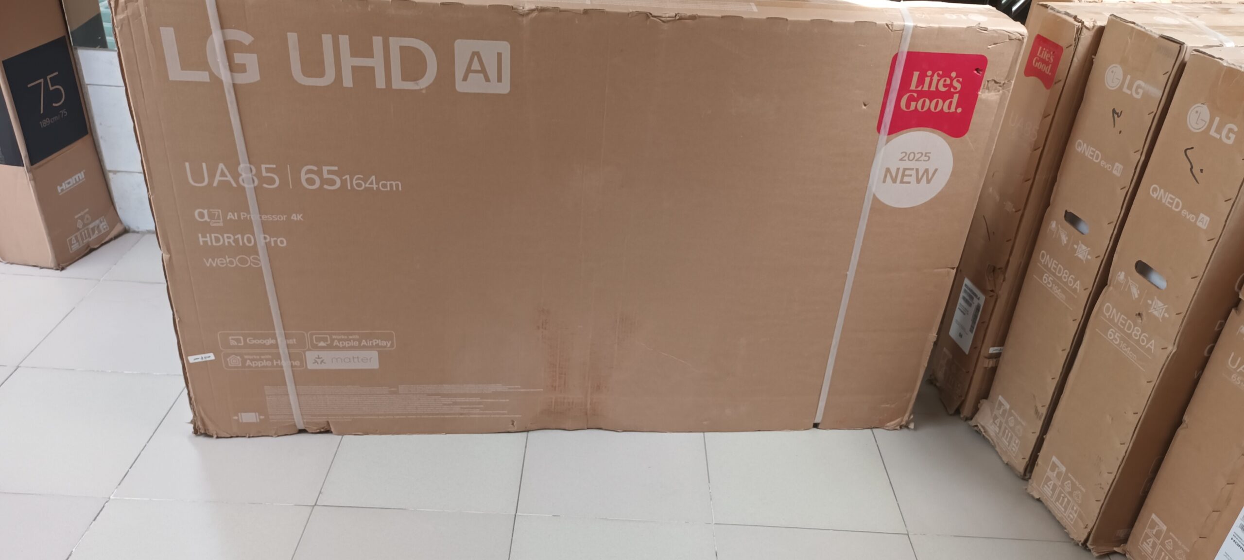 تلویزیون 65 اینچ ال جی 2025 UA8500 مدل 65UA85006 تلویزیون 65 اینچ ال جی 2025 UA8500 مدل 65UA85006