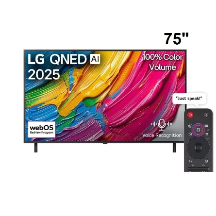 یکی از جالبترین ویژگیهای این تلویزیون ال جی QNED80 تلویزیون ال جی 75 اینچ 2025 مدل 75QNED80A6A پردازنده آلفای آن است. این تراشه ویژه به شما کمک میکند تا کیفیت تصویر فوقالعاده واضح و شفاف باشد و کیفیت تصویر را از صفر تا 100 ارتقا دهد! به علاوه، با فناوری کوانتومی، وضوح بالا و رنگهای شگفتانگیزی خواهید داشت که همه چیز را خارقالعاده جلوه میدهد. اگر کنجکاو هستید که بدانید این تلویزیون و سایر مدلها چقدر قیمت دارند، فراموش نکنید که صفحه لیست قیمت ما را بررسی کنید. این صفحه تمام اطلاعات مورد نیاز شما را برای تصمیمگیری هوشمندانه در مورد خرید تلویزیون بعدیتان دارد! خب، آیا آمادهاید تا درباره الجی 75QNED80A بیشتر بدانید؟ بیایید با هم بررسی کنیم! یکی از جالبترین ویژگیهای این تلویزیون ال جی QNED80 تلویزیون ال جی 75 اینچ 2025 مدل 75QNED80A6A پردازنده آلفای آن است. این تراشه ویژه به شما کمک میکند تا کیفیت تصویر فوقالعاده واضح و شفاف باشد و کیفیت تصویر را از صفر تا 100 ارتقا دهد! به علاوه، با فناوری کوانتومی، وضوح بالا و رنگهای شگفتانگیزی خواهید داشت که همه چیز را خارقالعاده جلوه میدهد. اگر کنجکاو هستید که بدانید این تلویزیون و سایر مدلها چقدر قیمت دارند، فراموش نکنید که صفحه لیست قیمت ما را بررسی کنید. این صفحه تمام اطلاعات مورد نیاز شما را برای تصمیمگیری هوشمندانه در مورد خرید تلویزیون بعدیتان دارد! خب، آیا آمادهاید تا درباره الجی 75QNED80A بیشتر بدانید؟ بیایید با هم بررسی کنیم!