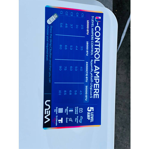 کولر گازی یونیوا 24000 اینورتر T3 فانتوم مدل UN-AS24000 FANTOM-5 کولر گازی یونیوا 24000 اینورتر T3 فانتوم مدل UN-AS24000 FANTOM-5