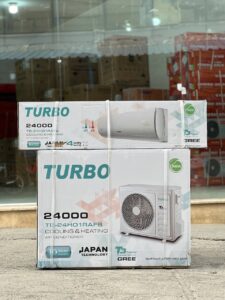 کولر گازی 24000 توربو T3 اصل ژاپن سرد و گرم مدل TB-24GWN