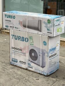 کولر گازی 30000 توربو T3 اصل ژاپن سرد و گرم مدل TB-30GWN