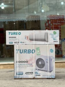 کولر گازی 30000 توربو T3 اصل ژاپن سرد و گرم مدل TB-30GWN