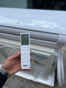 کولر گازی 12000 توربو اینورتر ژاپن T3 گازی R410 مدل DC-12TBINV