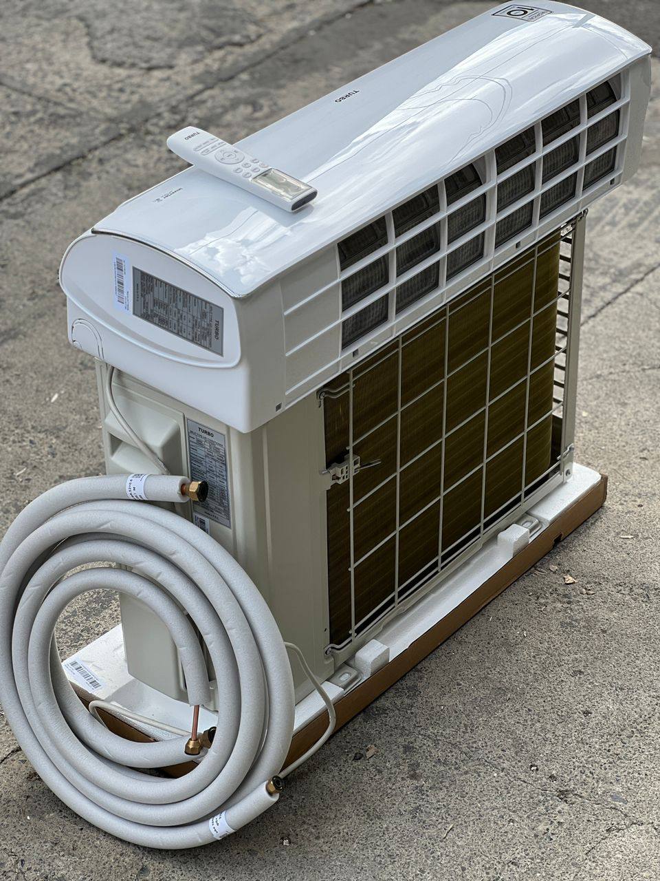 کولر گازی 12000 توربو اینورتر ژاپن T3 گازی R410 مدل DC-12TBINV کولر گازی 12000 توربو اینورتر ژاپن T3 گازی R410 مدل DC-12TBINV