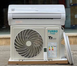 کولر گازی 12000 توربو اینورتر ژاپن T3 گازی R410 مدل DC-12TBINV