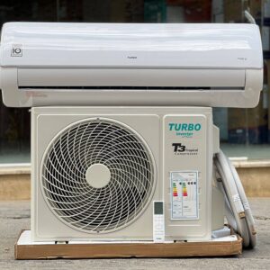 کولر گازی 18000 توربو اینورتر ژاپن T3 گازی R410 مدل DC-18TBINV