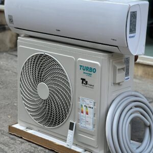 کولر گازی توربو 24000 اینورتر T3 ژاپن سرد وگرم R410 مدل DC-24TBINV