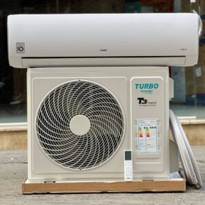 کولر گازی توربو 24000 اینورتر T3 ژاپن سرد وگرم R410 مدل DC-24TBINV