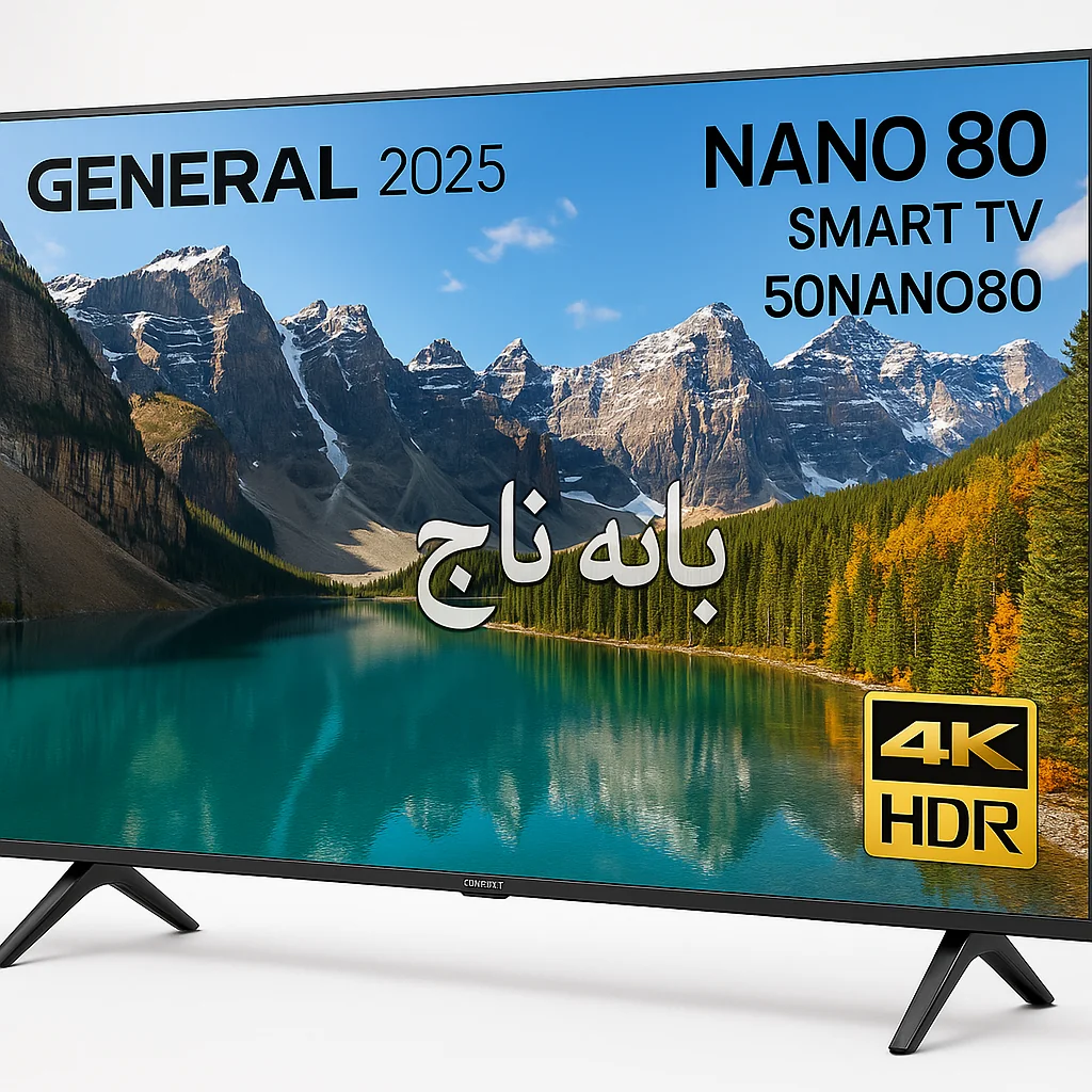 تلویزیون 50 اینچ جنرال برلین 2025 نانو 80 هوشمند مدل 50NANO80 تلویزیون 50 اینچ جنرال برلین 2025 نانو 80 هوشمند مدل 50NANO80