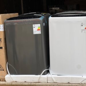 پتو شور یا لباسشویی ال جی 18 کیلویی 2025 درب از بالا سفید و دودی T18V1NDHTC