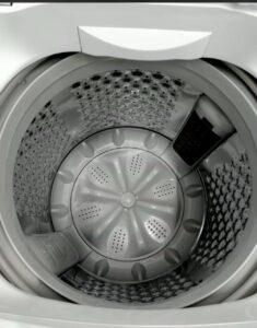 پتو شور یا لباسشویی ال جی 18 کیلویی 2025 درب از بالا سفید و دودی T18V1NDHTC