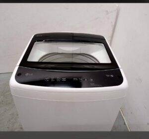 پتو شور یا لباسشویی ال جی 18 کیلویی 2025 درب از بالا سفید و دودی T18V1NDHTC