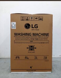 پتو شور یا لباسشویی ال جی 18 کیلویی 2025 درب از بالا سفید و دودی T18V1NDHTC