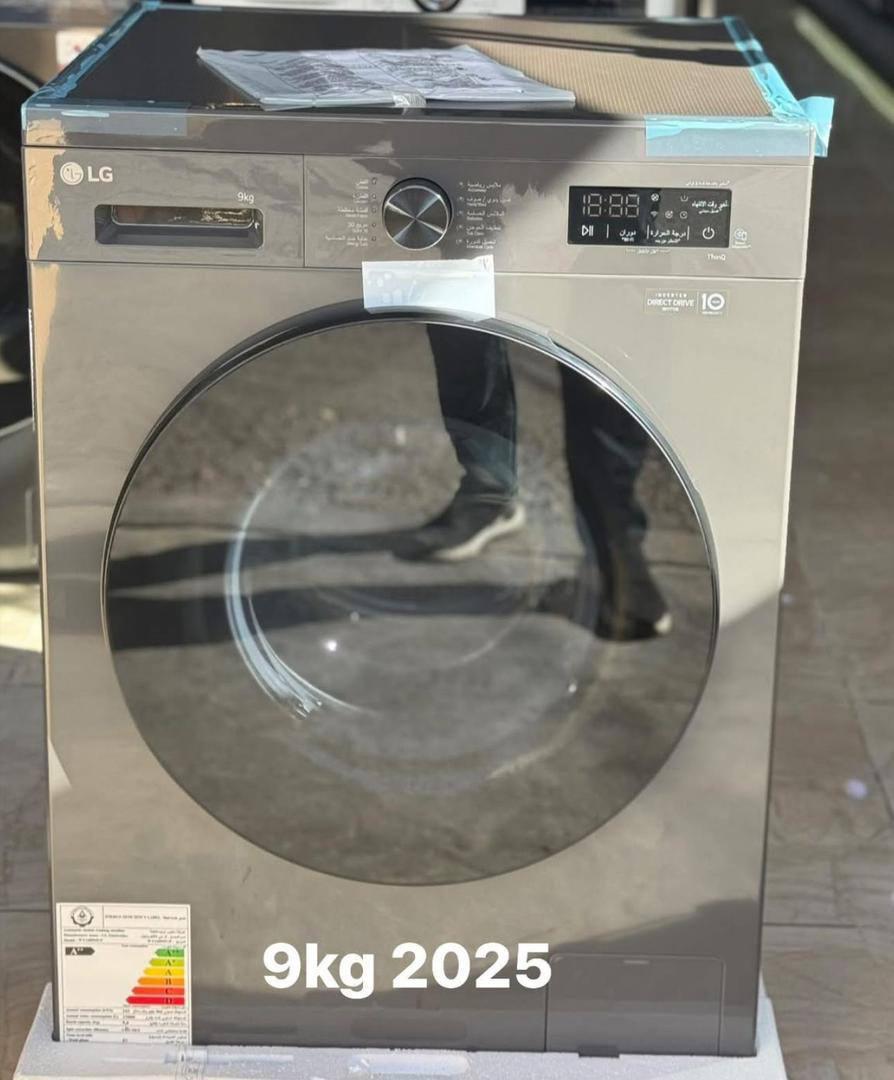 ماشین لباسشویی دودی ال جی 9 کیلویی درب فضایی WY1409MVP ماشین لباسشویی دودی ال جی 9 کیلویی درب فضایی WY1409MVP