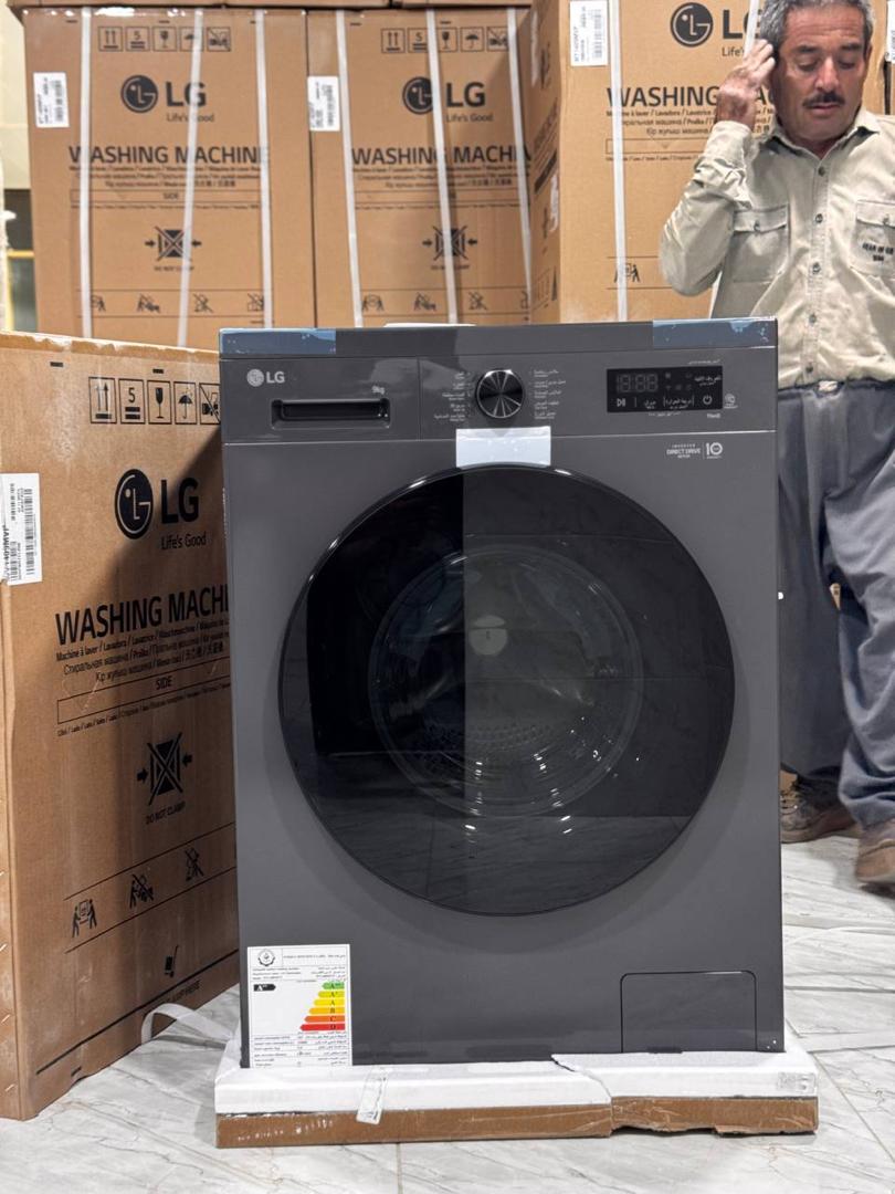 ماشین لباسشویی دودی ال جی 9 کیلویی درب فضایی WY1409MVP ماشین لباسشویی دودی ال جی 9 کیلویی درب فضایی WY1409MVP