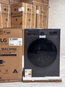 ماشین لباسشویی دودی ال جی 9 کیلویی درب فضایی WY1409MVP