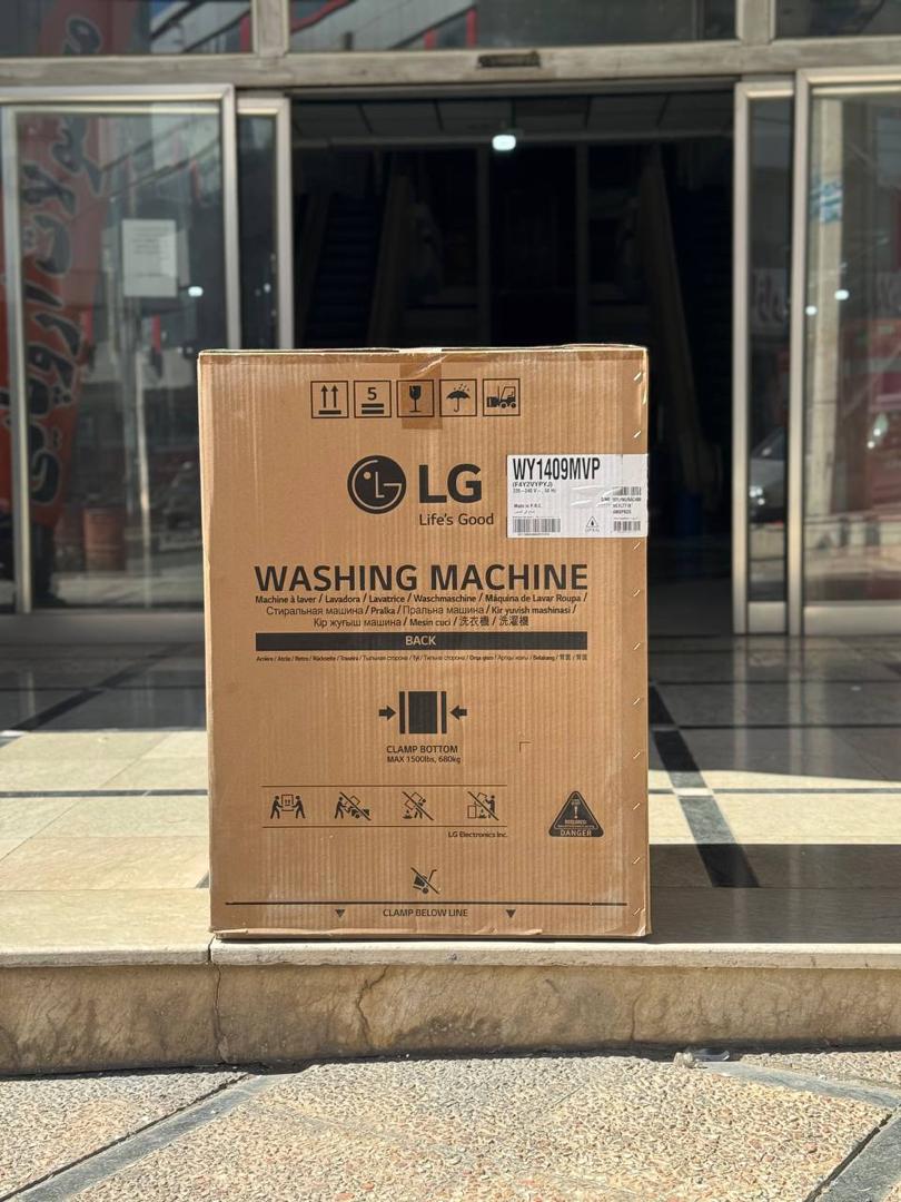 قیمت ماشین لباسشویی دودی ال جی 9 کیلویی درب فضایی WY1409MVP قیمت ماشین لباسشویی دودی ال جی 9 کیلویی درب فضایی WY1409MVP