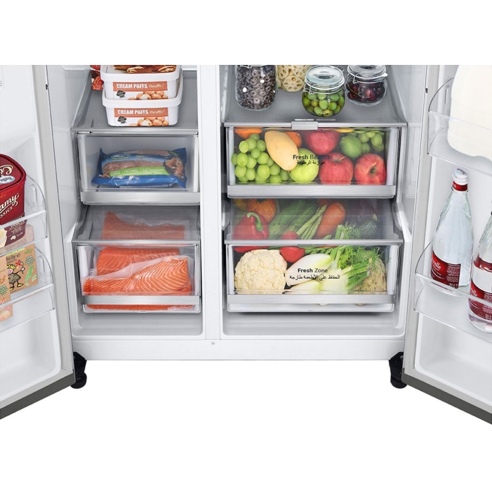 یخچال فریزر ال جی x287 مشکی ۳۰ فوت مدل X287 یخچال فریزر ال جی x287 مشکی ۳۰ فوت مدل X287