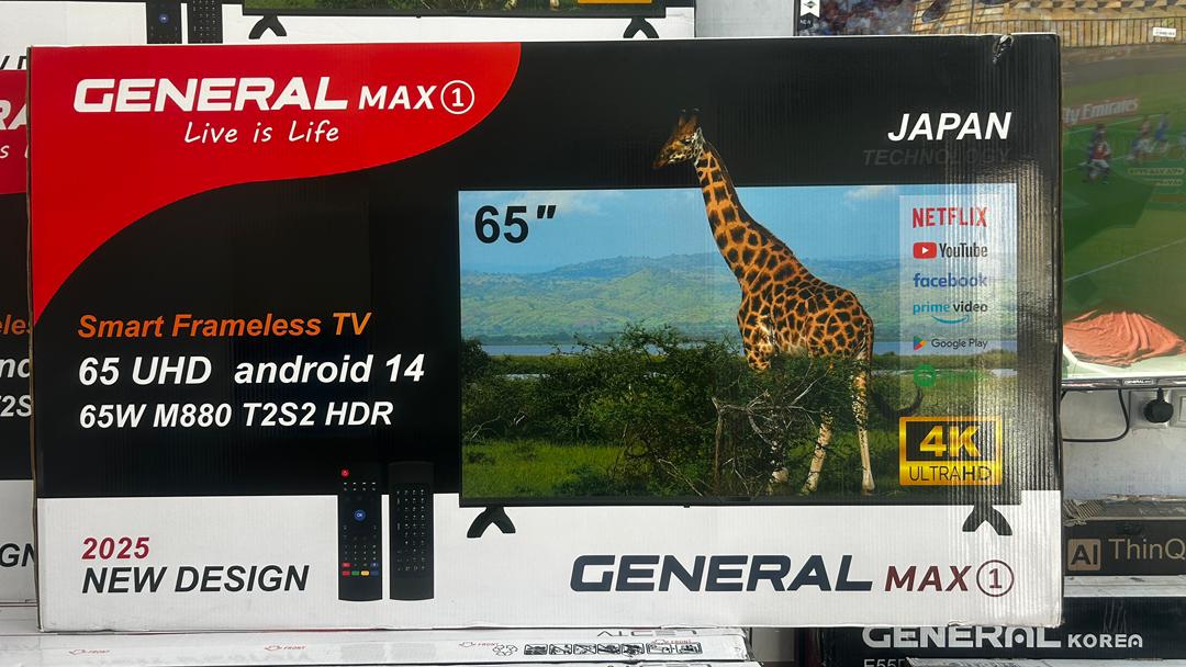 تلویزیون 65 اینچ جنرال مکس 2025 تلویزیون 65 اینچ جنرال مکس 2025