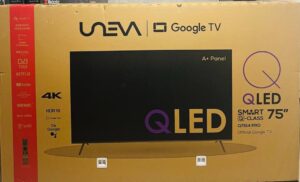 تلویزیون یونیوا 75 اینچ QLED اسمارت 2025 مدل Q75PRO