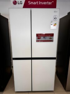 یخچال ساید ال جی B287 مشکی 2025 شیشه ای B287