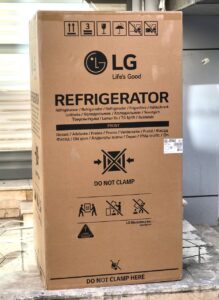 یخچال ساید ال جی B287 مشکی 2025 شیشه ای B287