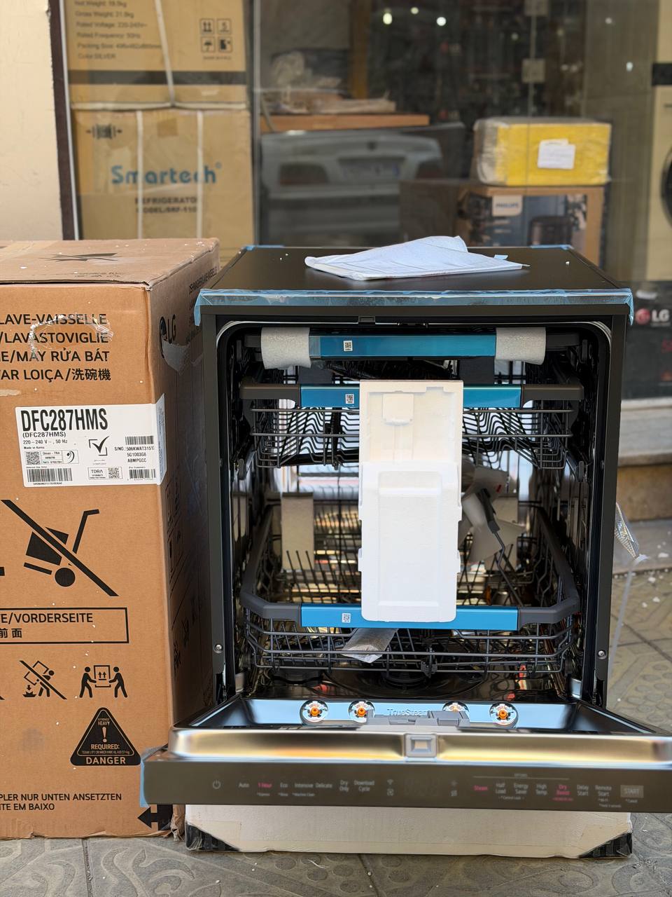 ماشین ظرفشویی ال جی 287 دودی 14 نفره مدل DFC287HMS ماشین ظرفشویی ال جی 287 دودی 14 نفره مدل DFC287HMS