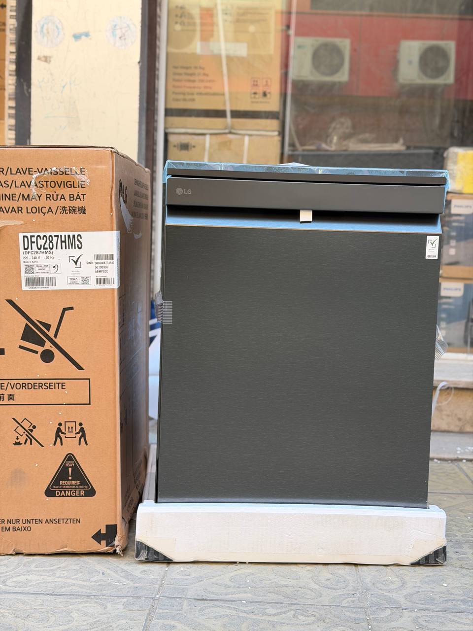 ماشین ظرفشویی ال جی 287 دودی 14 نفره مدل DFC287HMS ماشین ظرفشویی ال جی 287 دودی 14 نفره مدل DFC287HMS