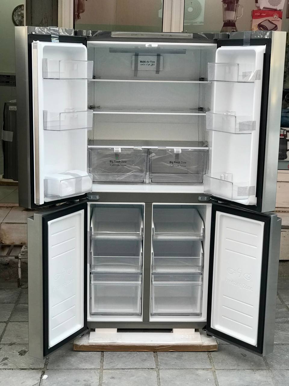 یخچال ال جی B334 سیلور 30 فوت GCB-334DFPL یخچال ال جی B334 سیلور 30 فوت GCB-334DFPL