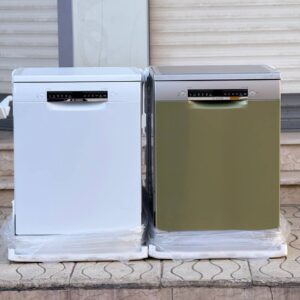 ماشین ظرفشویی بوش سری 4 ترک سیلور 14 نفره مدل SMS4IMI62Q