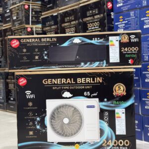 کولر گازی پنل مشکی جنرال برلین 24000 مدل CSH-24000