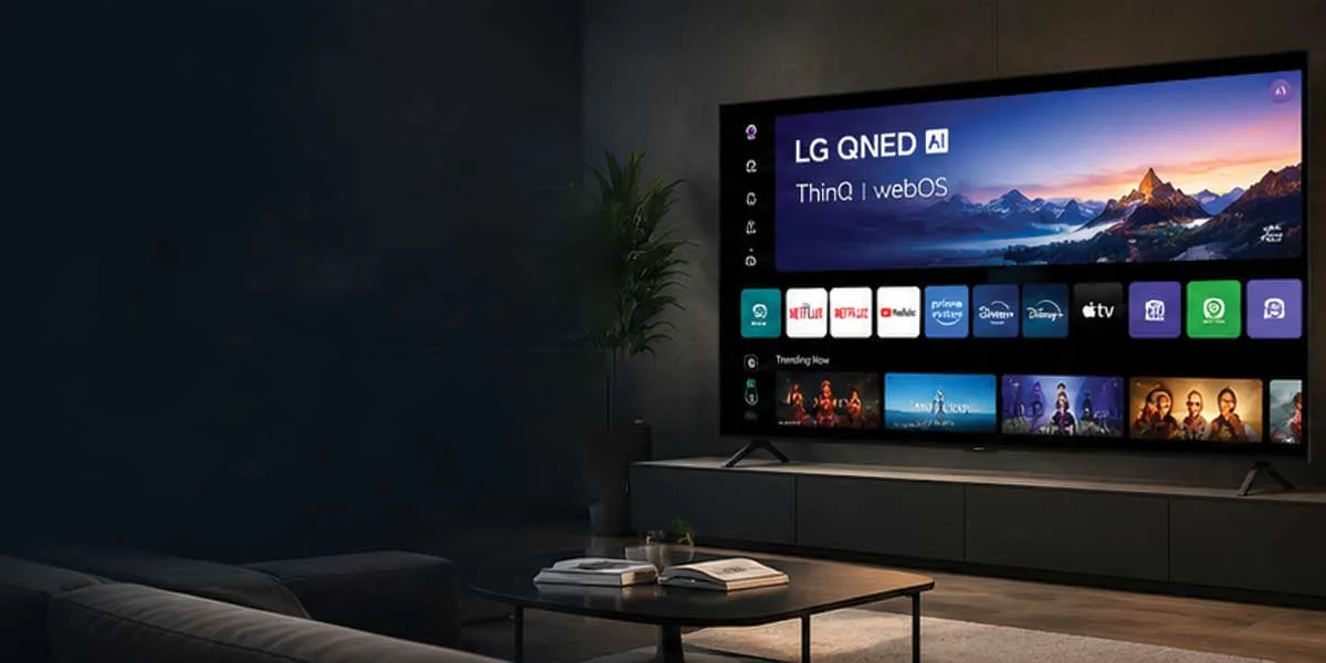 امکانات هوشمند تلویزیون 65 اینچ QNED72B